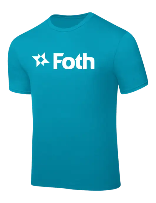 Sapphire PosiCharge Competitor Tee w/Foth Logo