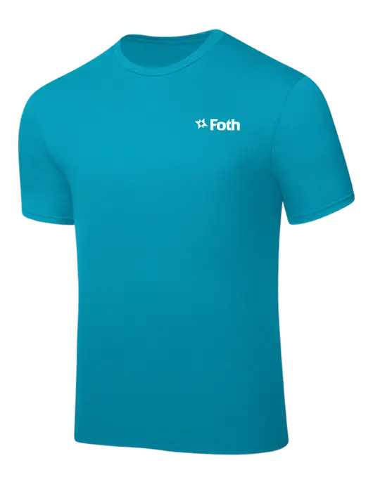 Sapphire PosiCharge Competitor Tee w/Foth Logo