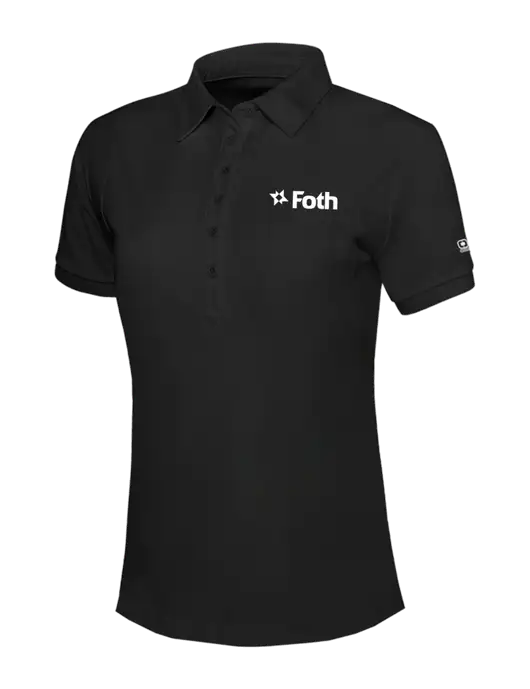 OGIO Womens Blacktop Jewel Polo w/Foth Logo