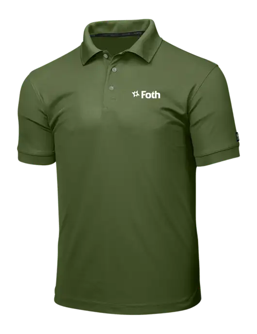 OGIO Olive Caliber 2.0 Polo w/Foth Logo