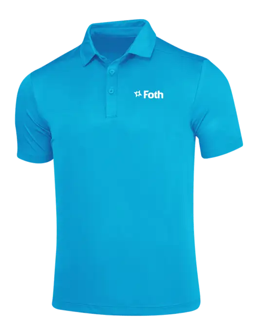Sapphire Posi-UV Pro Polo w/Foth Logo
