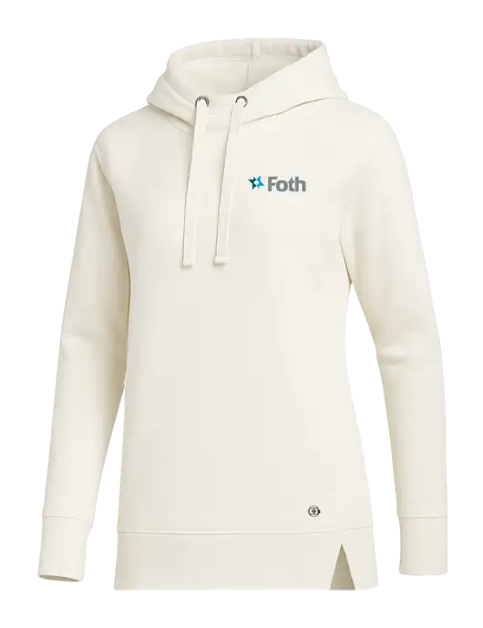 OGIO Ivory Luuma Pullover Fleece Hoodie w/Foth Logo