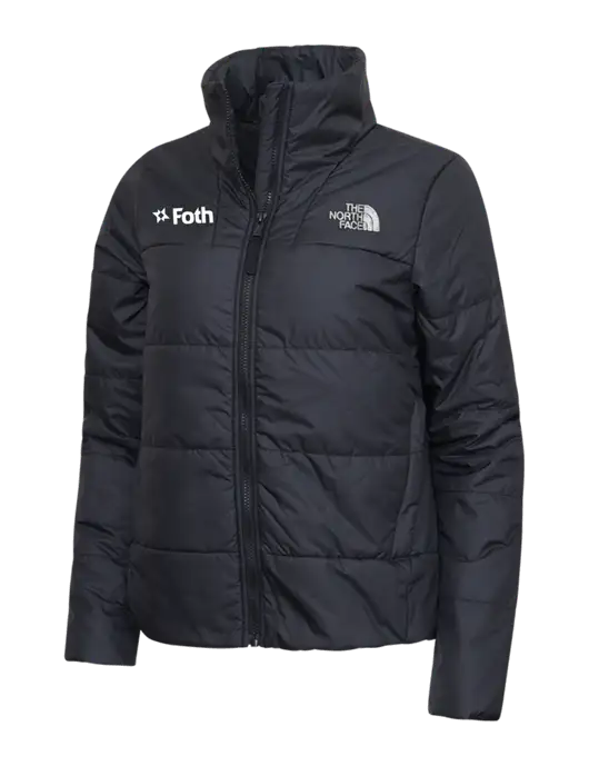 North Face Womens Black Everyday Insulated Jacket w/Foth Logo