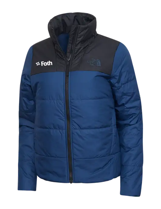North Face Womens Navy Everyday Insulated Jacket w/Foth Logo