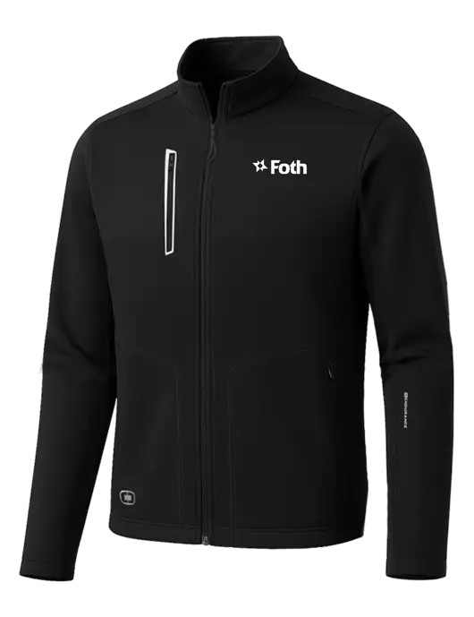 OGIO Blacktop Endurance Fulcrum Full-Zip w/Foth Logo