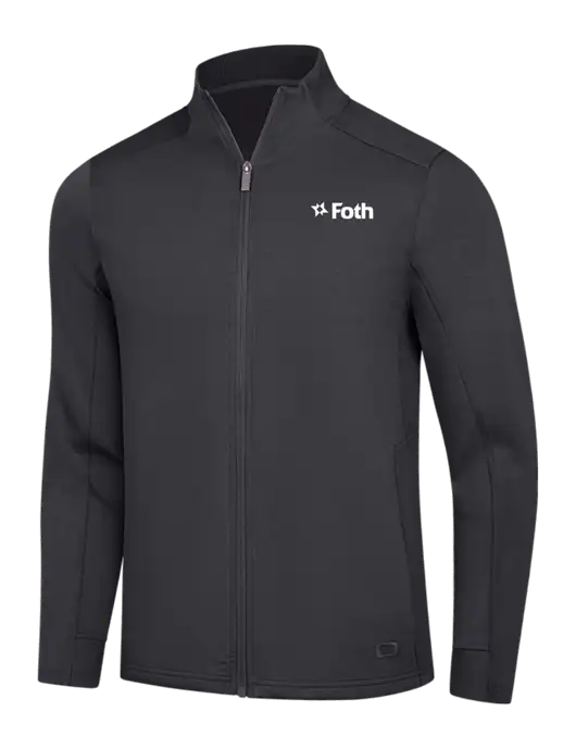 OGIO Dark Grey Transcend Full-Zip w/Foth Logo