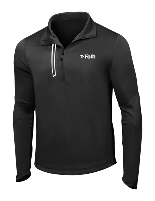 OGIO Blacktop Endurance Fulcrum 1/4 Zip w/Foth Logo