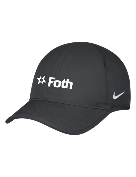 Nike Charcoal Featherlight Cap w/Foth Logo