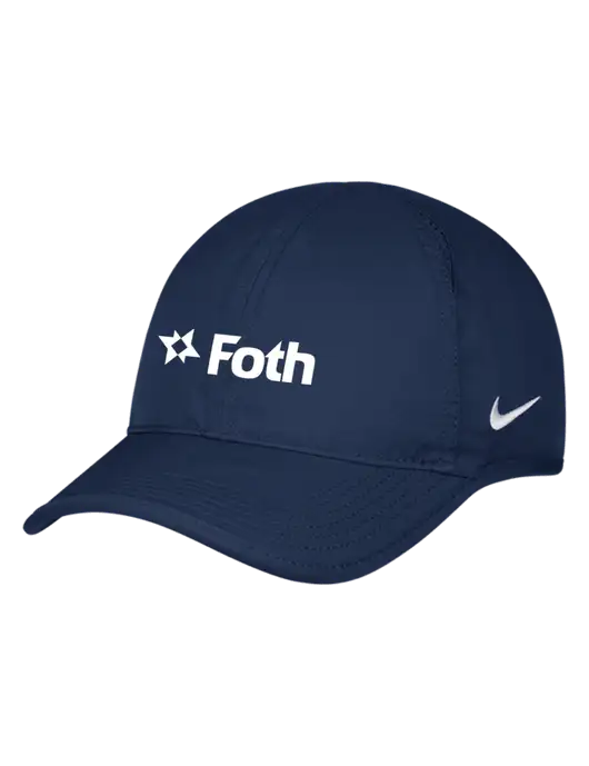 Nike Navy Featherlight Cap w/Foth Logo