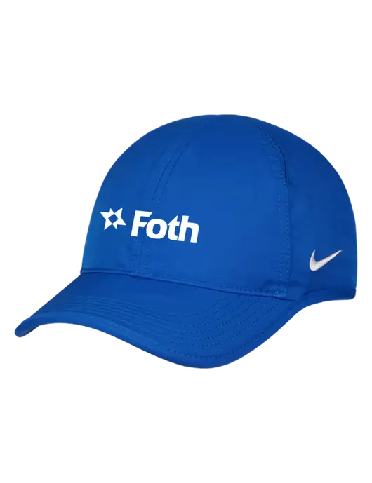 Nike Royal Featherlight Cap w/Foth Logo