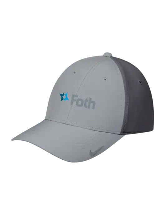 Nike Light Grey/Dark Grey Dri-FIT Legacy Cap w/Foth Logo