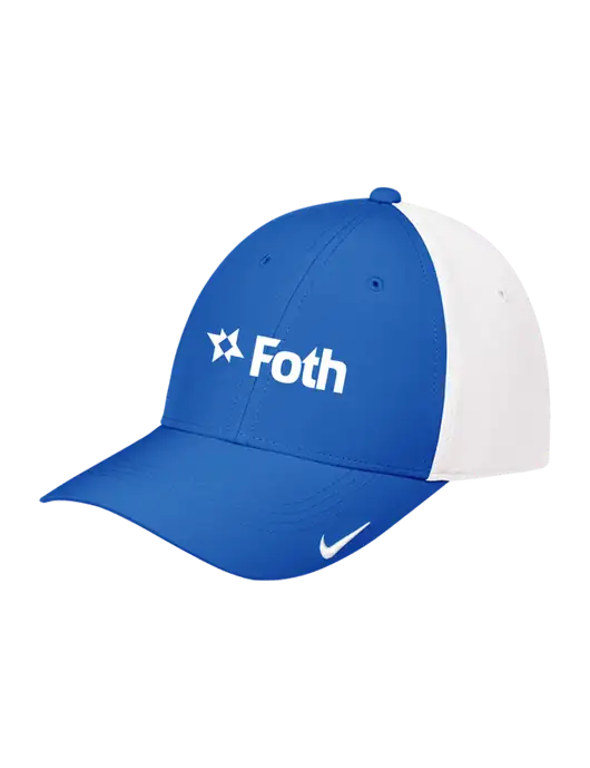 Nike Royal/White Dri-FIT Legacy Cap w/Foth Logo