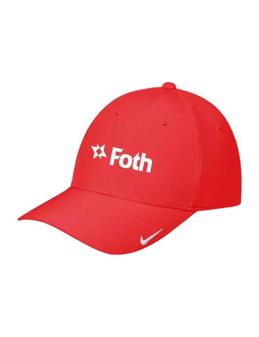 Nike Red Dri-FIT Legacy Cap w/Foth Logo