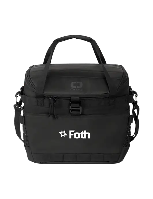 OGIO Black Sprint 24-Pack Cooler w/Foth Logo
