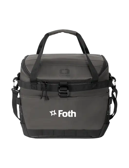 OGIO Dark Grey Sprint 24-Pack Cooler w/Foth Logo