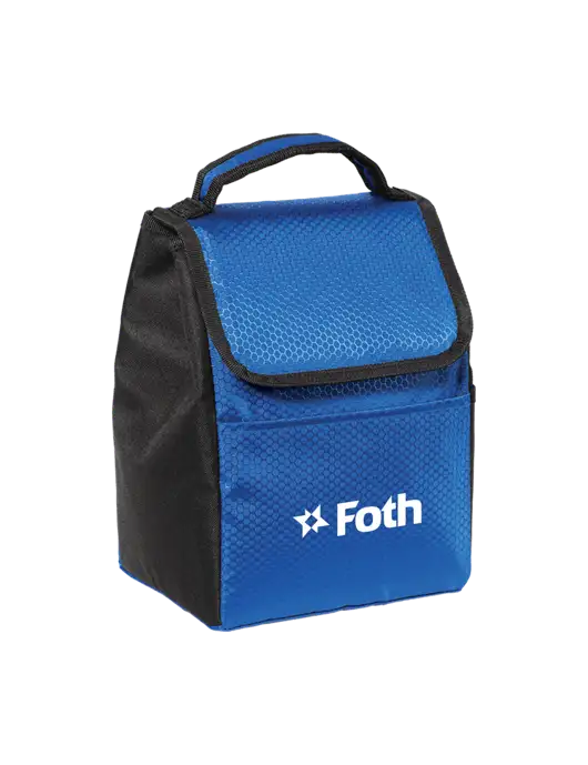 Lunch Bag Twilight Blue/Black Cooler w/Foth Logo