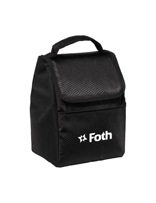 Lunch Bag Black Cooler w/Foth Logo