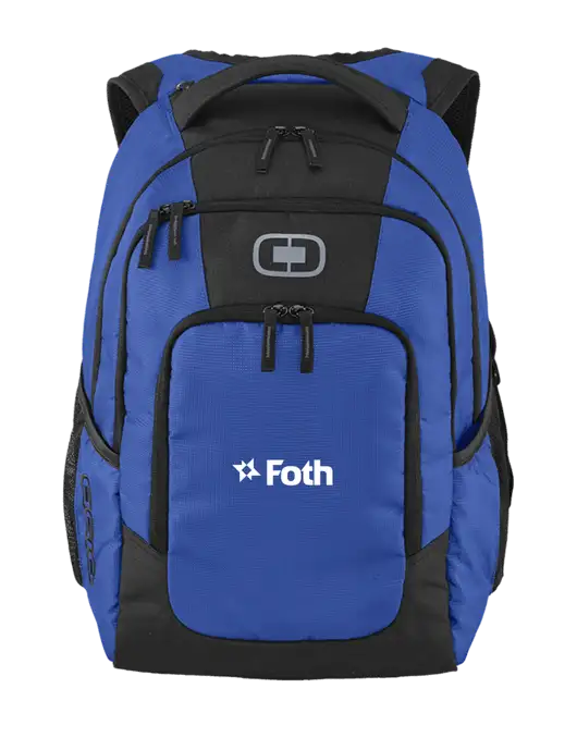 OGIO Cobalt Logan Laptop Backpack
 w/Foth Logo