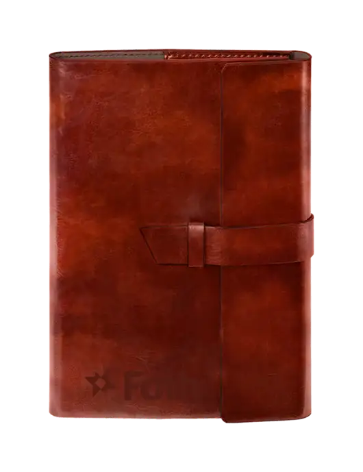 Fabrizio Brown 6.875 x 9.56 Portfolio w/Foth Logo