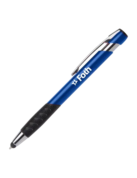 Alize Blue Stylus Black Ink Pen w/Foth Logo