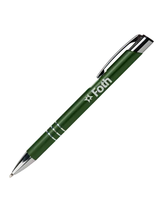 Laurent Green Pen - Black Ink w/Foth Logo