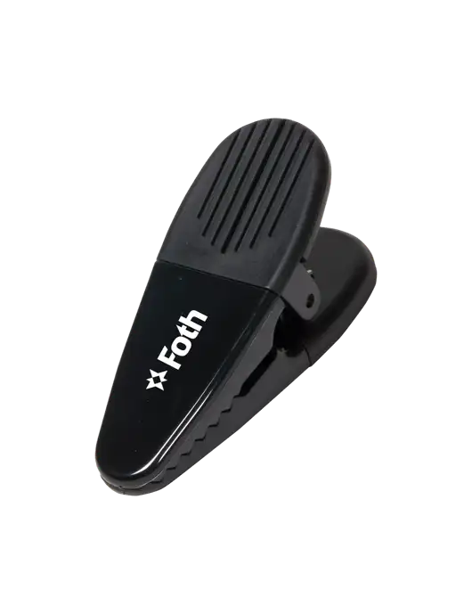 Magnetic Black Power Clip w/Foth Logo